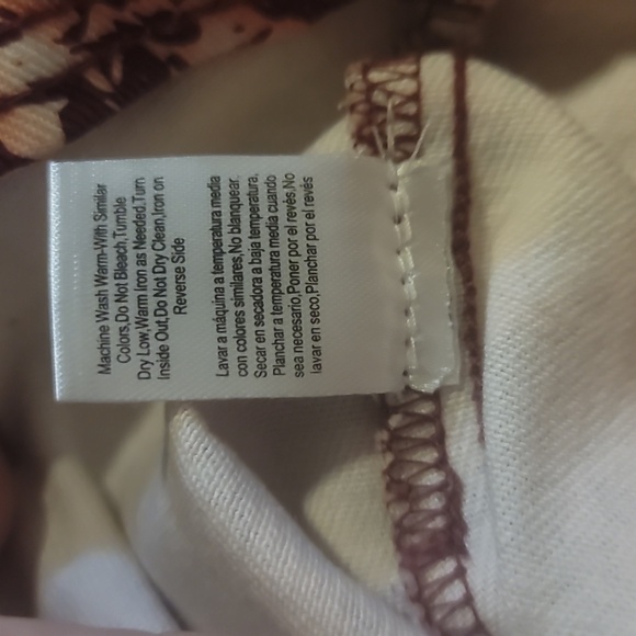 Venus plus size 1x stretch cotton Jean jacket pink peach snake print - Picture 3 of 7